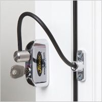 Jacklok Window Restrictor Chrome