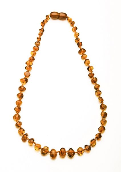 Baltic Amber - Teething Necklace - Cognac