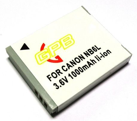 GPB Canon NB-6L Battery