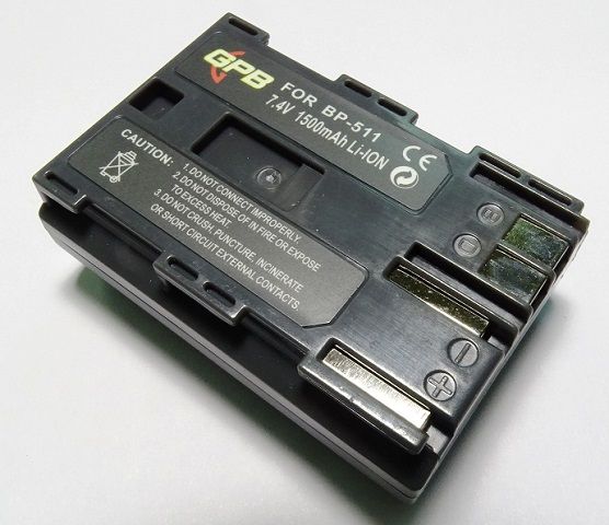 GPB Canon BP-511 Battery