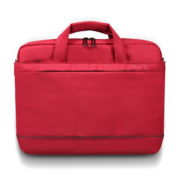 Port Palermo 13.3" Slim Fashion Top Loading Laptop Case - Red