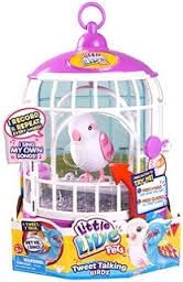 Little Live Pets Birds And Cage - Bella Rina