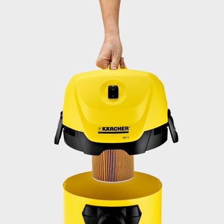 Karcher WD3 Blowing Leaves [Blowing Function Review] 