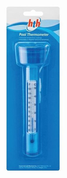 HTH - Thermometer - Pool Accessories - Clear - 6 Pack