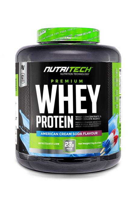 Nutritech Premium Whey Protein American Ice Cream Soda 2kg 