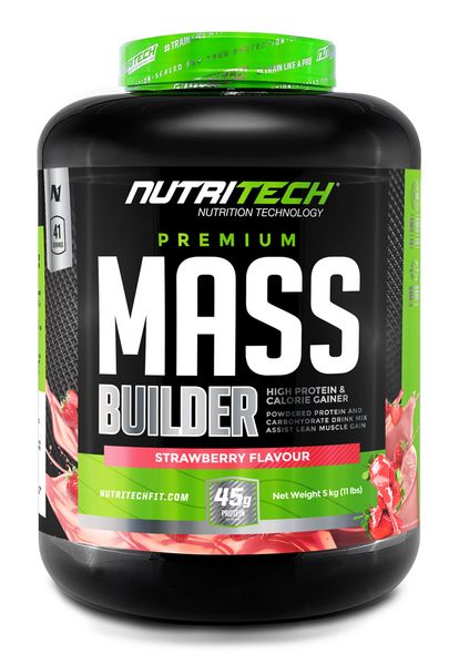 Nutritech Premium Mass Builder Strawberry