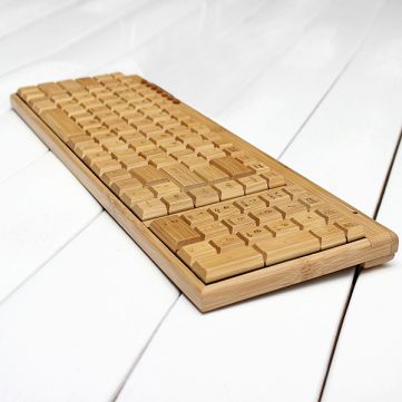 Bamboo Wireless Key Board