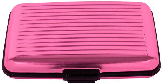 Quirky Aluminium Wallet - Pink