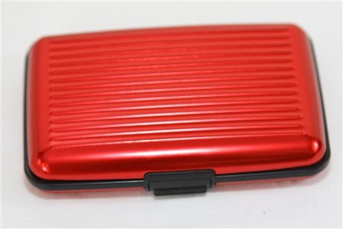 Quirky Aluminium Wallet - Red
