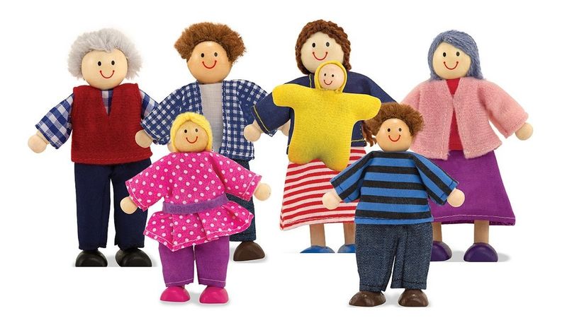 Melissa &amp; Doug Doll Family