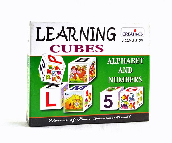 Creatives Learning Cubes Alphabet &amp; No's