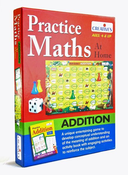 Creatives Practice Maths at Home- Addition