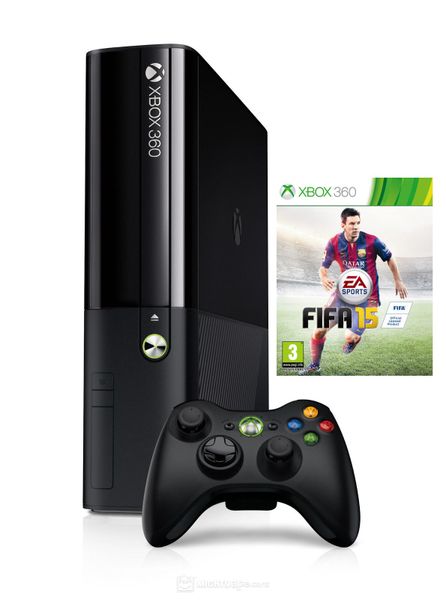 Xbox360 500GB Console + Fifa 15 (Xbox 360)