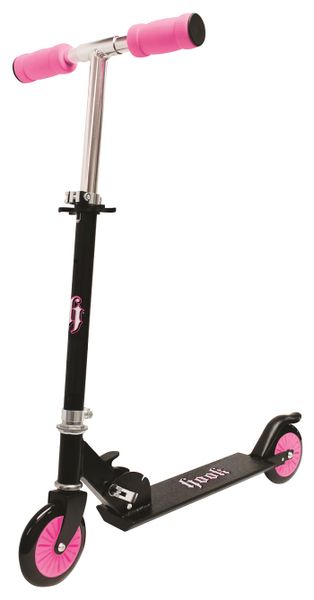 Hook Alloy And Steel Pink Scooter - 120mm