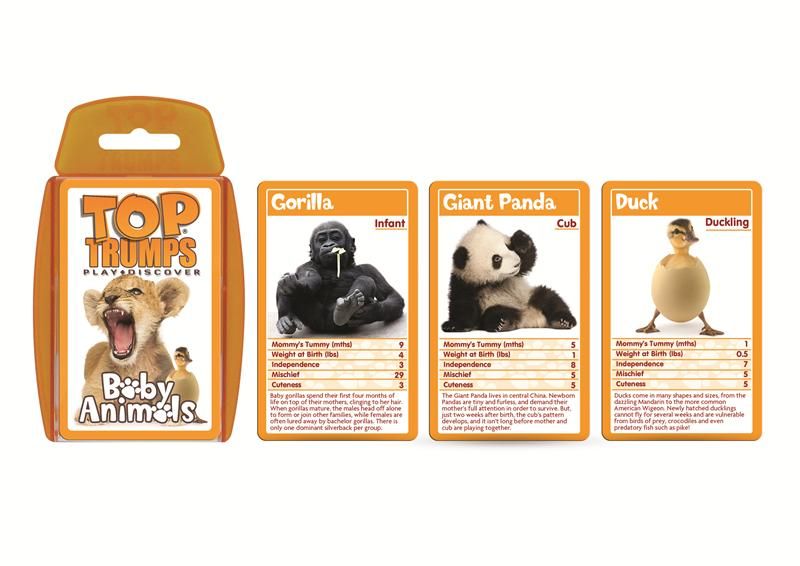 Top Trumps Baby Animals