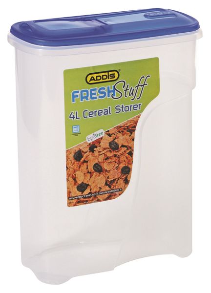 Addis - 4 Litre Fresh Stuff Cereal Storer