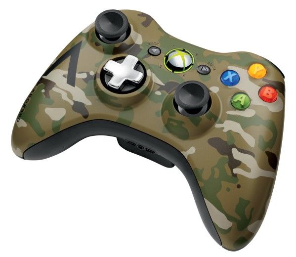 Xbox 360 Wireless Controller Green Camo (Xbox 360)