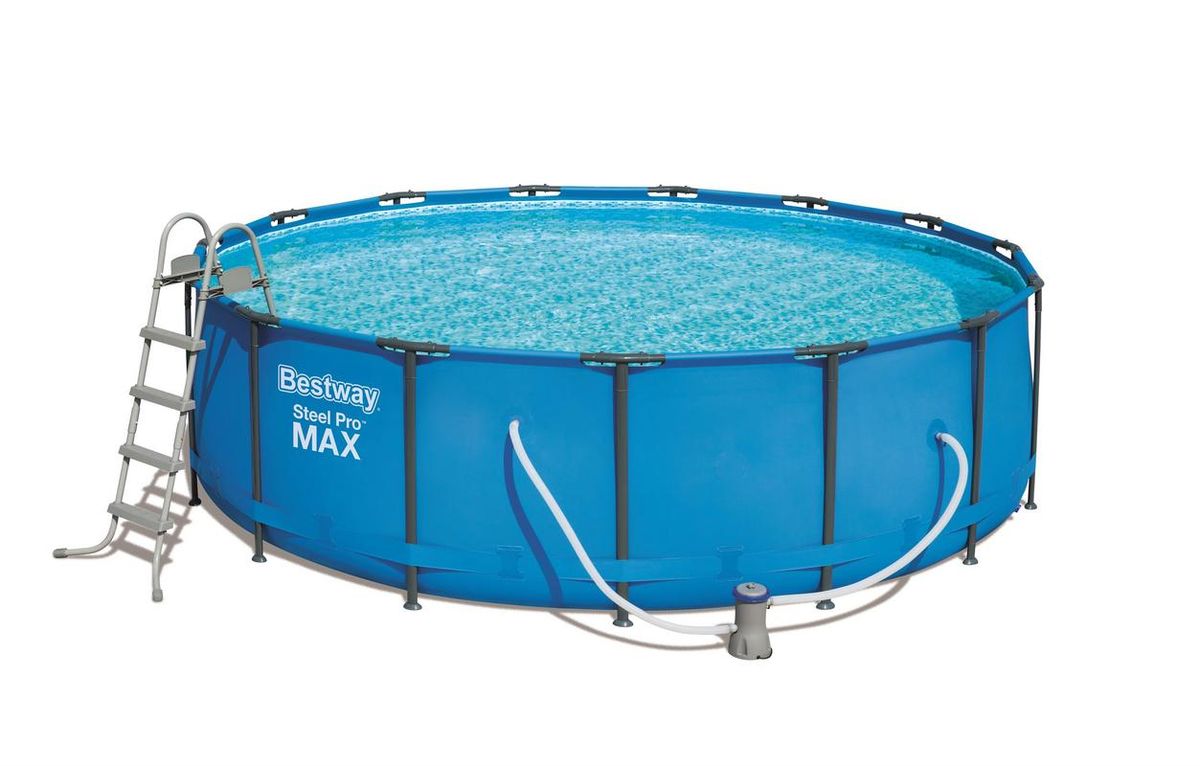 Bestway Steel Pro MAX Frame Pool Set 15'x48" Shop Today. Get it