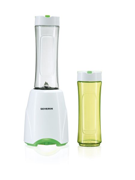 Severin - 300W Smoothie Mix &amp; Go - White &amp; Green