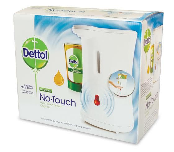 Dettol 250ml, No Touch Automatic Handwash Dispenser, Complete, Aloe Vera