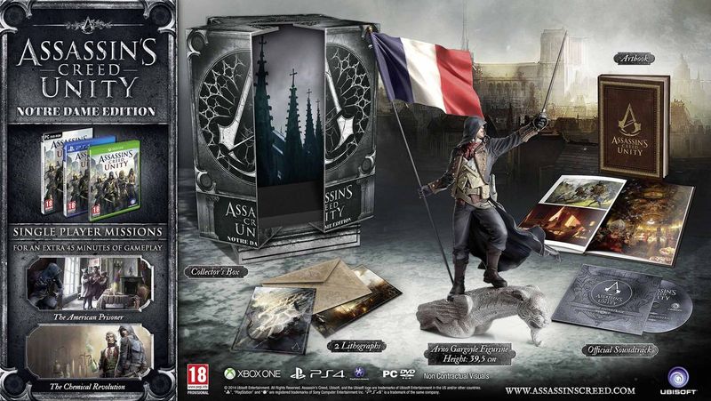 Assassin's Creed Unity Notre Dame Collector's Edition (Xbox One)
