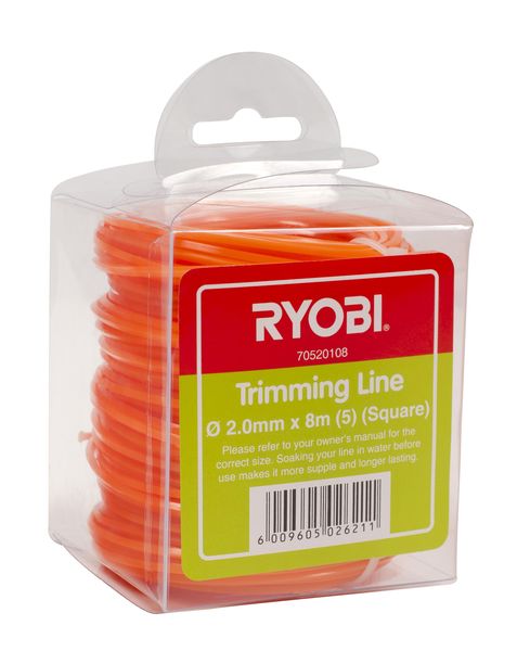 Ryobi - Trimming Line Square 2.0mm x 8m