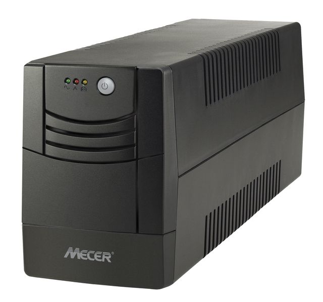 Mecer 2000VA (2000VA/1200W) Line Interactive/Off-Line UPS - Black
