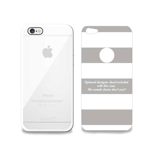 Smaak Funk DUO PC Case for iPhone 6 - Cloud White