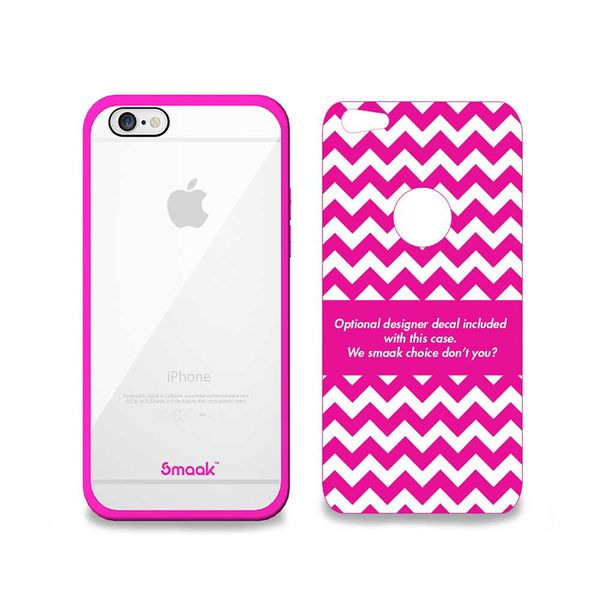 Smaak Funk DUO PC Case for iPhone 6 - Electric Pink