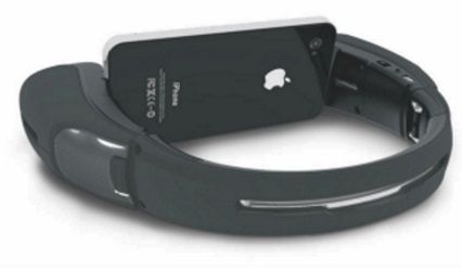 Audiomotion Wireless Bluetooth Cell Phone Speaker Stand - Black