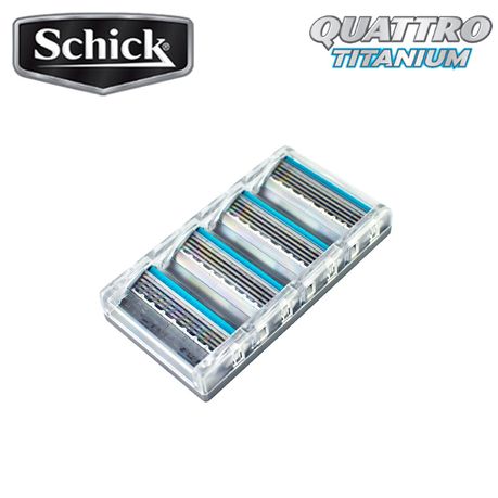 quattro titanium razor blades