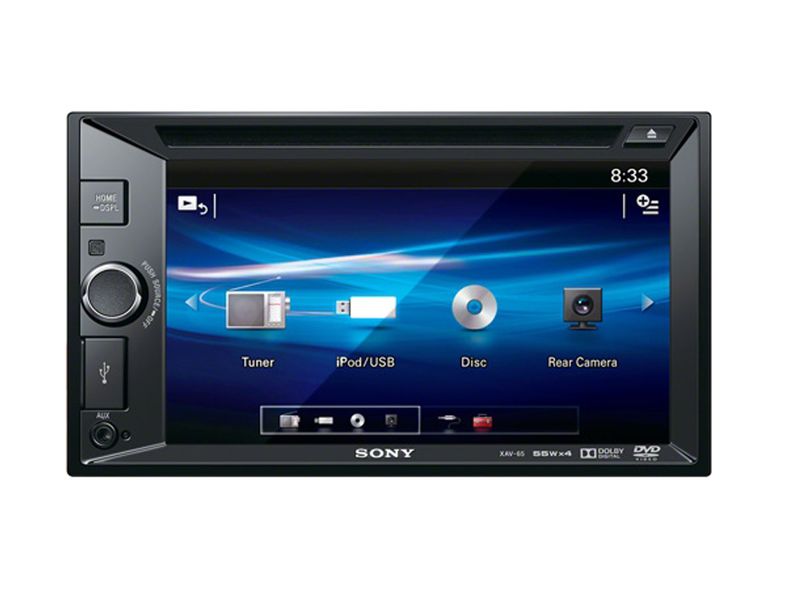 Sony XAV-65 2Din WVGA 6.1" Touch-Screen AV Centre