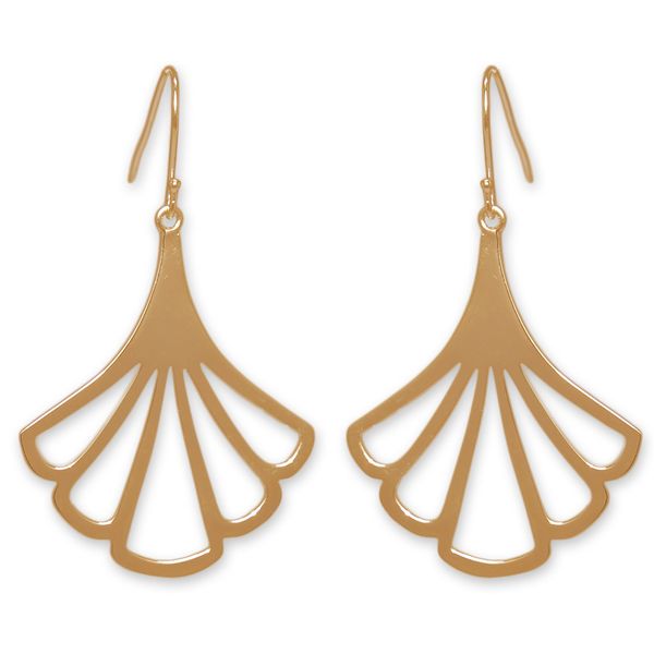 The Jeweller's Florist Petunia Earrings - Yellow Gold
