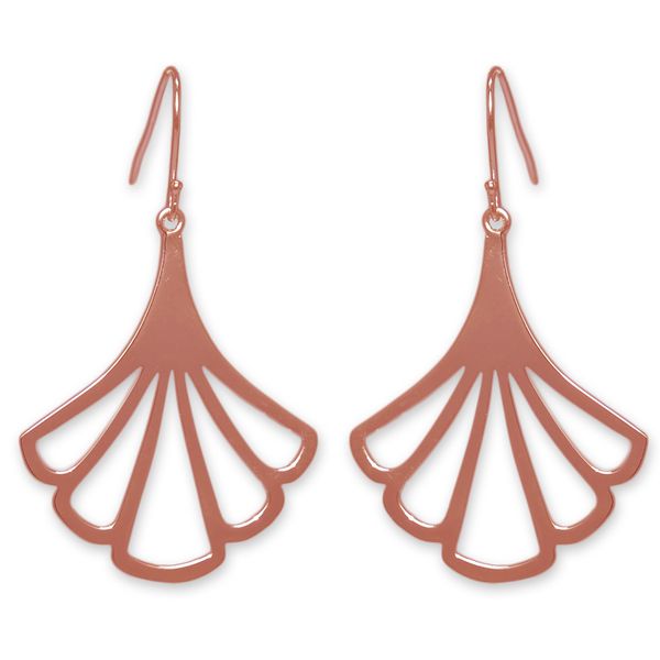 The Jeweller's Florist Petunia Earrings - Rose Gold