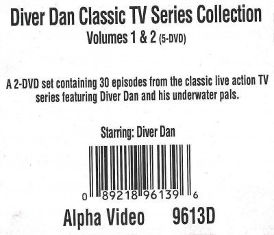 Diver Dan Classic TV Series Coll V1&amp;2 - (Region 1 Import DVD)