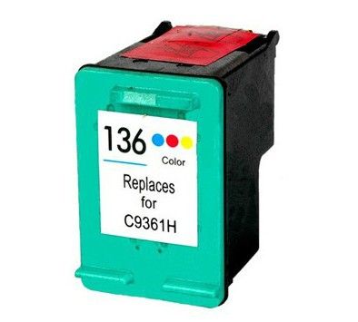 Compatible HP 136 C9361H Tri-Colour Inkjet Cartridge
