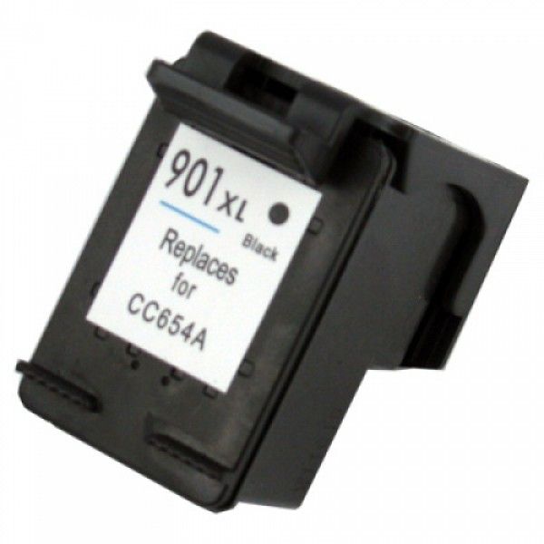 HP 901XL / CC654AN / 901 Black Inkjet Cartridge - Compatible