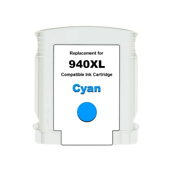 Compatible HP No. 940XL C4907A Inkjet Cartridge - Cyan