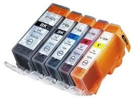 Canon 520 / 521 / PGI-520 /CLI-521 Inkjet Cartridge Multipack - Compatible