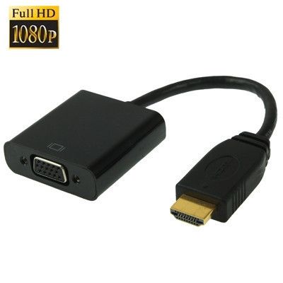 HDMI Male To VGA Female Video Adapter Cable