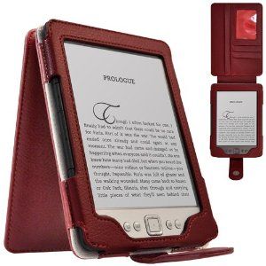 Case Crown Regal Case for the Amazon Kindle 4th Gen - Red