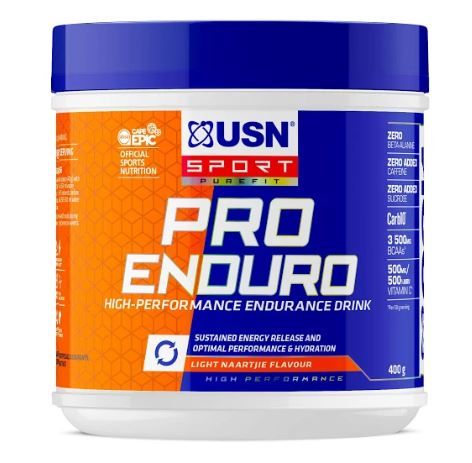 USN Purefit Sport Pro Enduro Light Naartjie