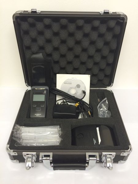 AlcoScan ALP-1 Law-Enforcement Breathalyser with Mobile Printer - Grey