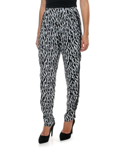 Fate Banksia Pants in Banksia Black and White Print