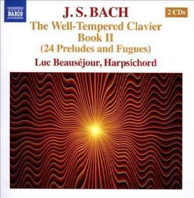 Luc Beausejour - Bach: Well Tempered Clavier Book 2 (CD)