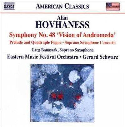 Symphony No.48 / Prelude and Quadruple Fugue / Soprano Saxophone Concerto (Banaszak, Eastern Music Festival Orchestra, G. Schwarz) (CD)