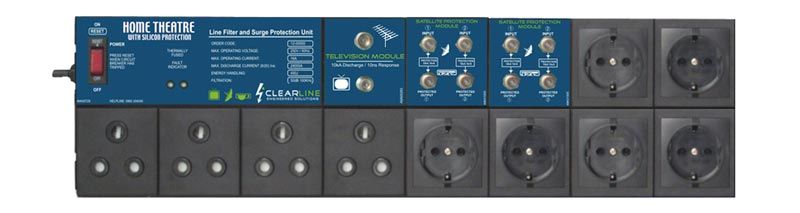 Clearline Home Theatre Lightning &amp; Surge Protection
