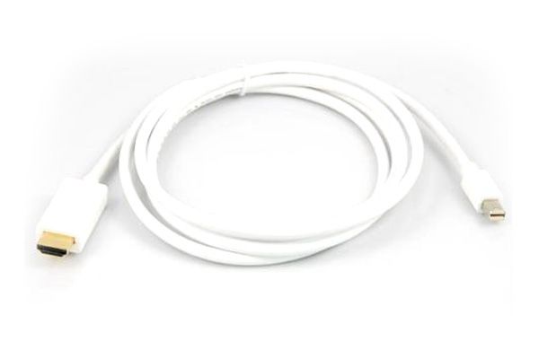 Mini Display Port (Thunderbolt) to HDMI 1.8 metre Adaptor Cable - White