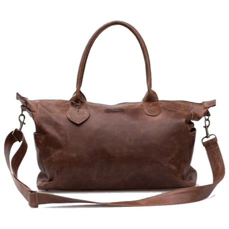 leather nappy bag