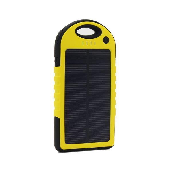 Rugged Solar Powered Charger - Yellow